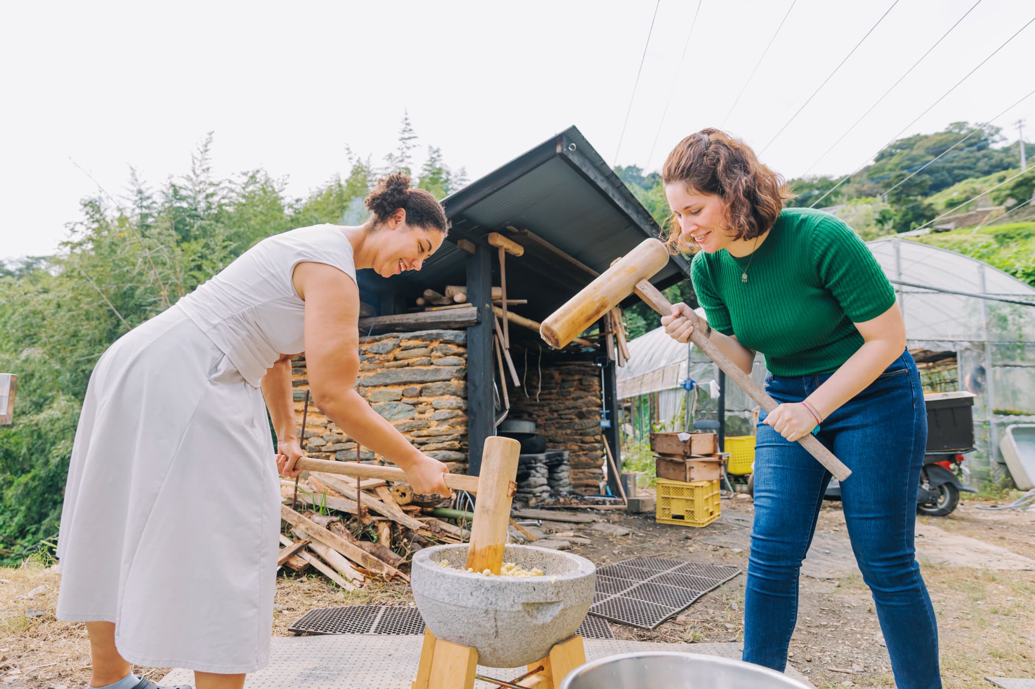 Kankoro mochi making experience & lunch (Shitsu Norakusha)